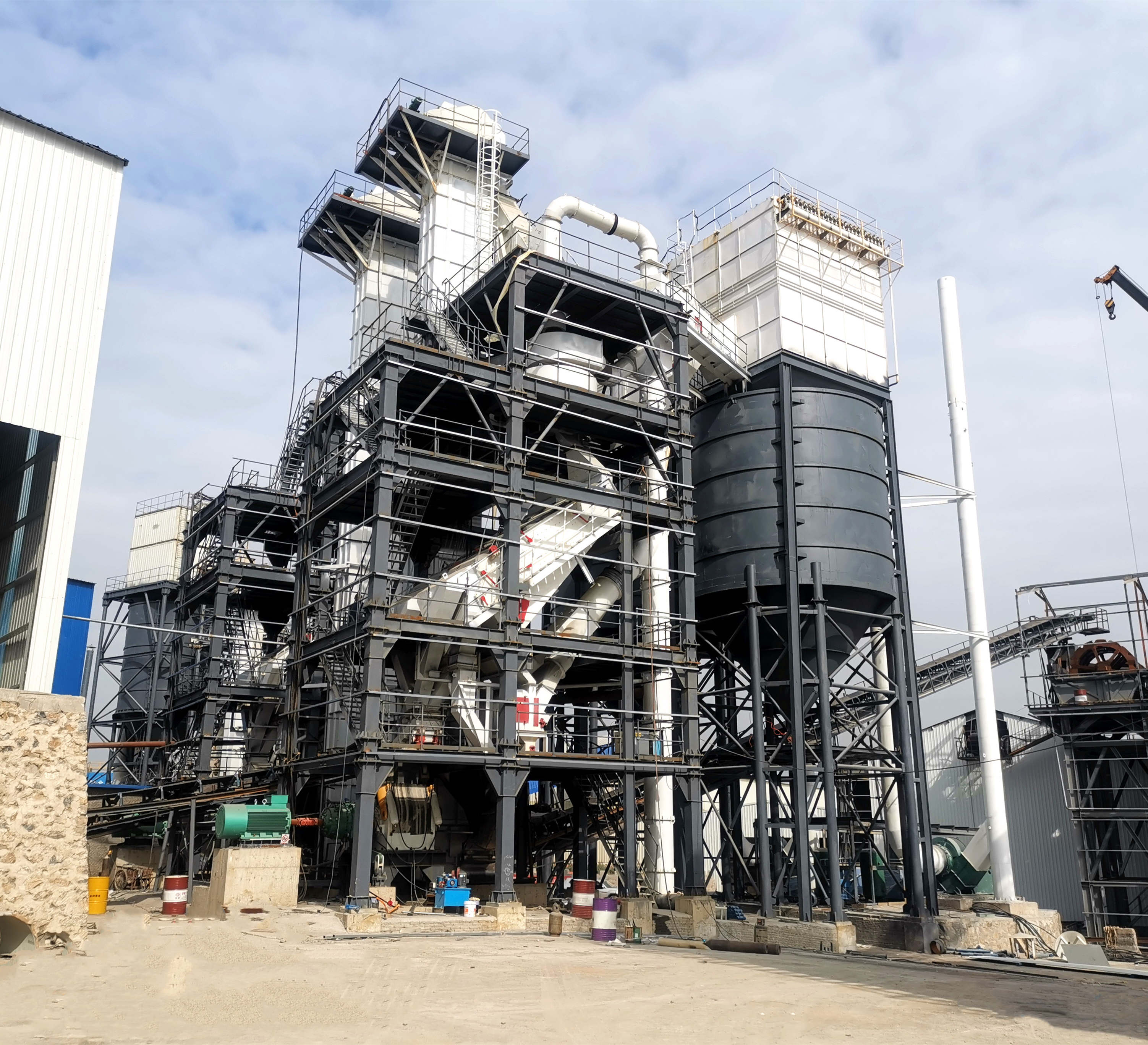 唐山金路干法制砂樓，助力高品質機制砂生產(chǎn)