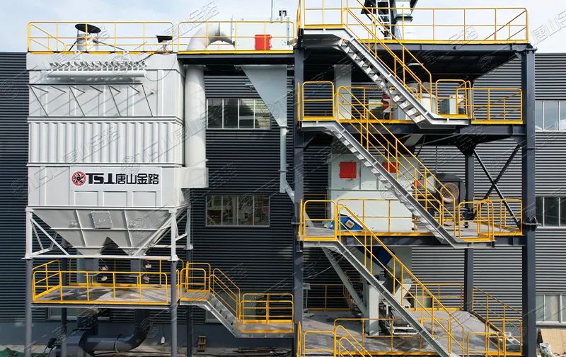 浙江干法制砂樓項(xiàng)目安裝飛快，馬上完工！